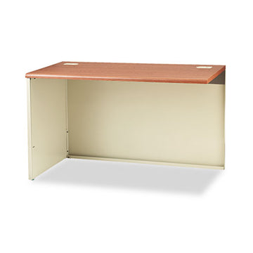 HON® 38000 Series Return Shell, Right, 48w X 24d X 29-1-2h, Mahogany-charcoal freeshipping - TVN Wholesale